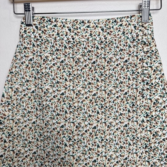 Zara Womens Xsmall Floral Ditsy Skort - Picture 5 of 11
